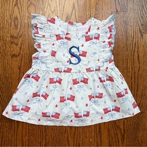 NEW Stitchy Fish Flag Dress 18 Months